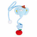 Paws Parade Bungee Elephant Hanging Cat Toy on a clean white background