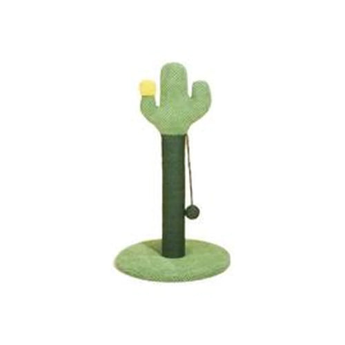 Paws Parade Cactus Club Scratching Post on a clean white background