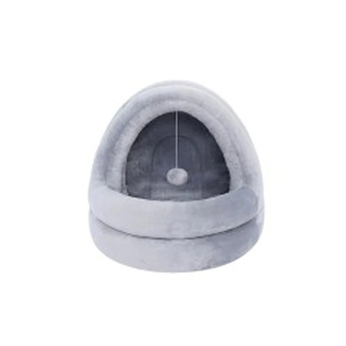 Paws Parade Cloud Nook Covered Pet Bed on a clean white background