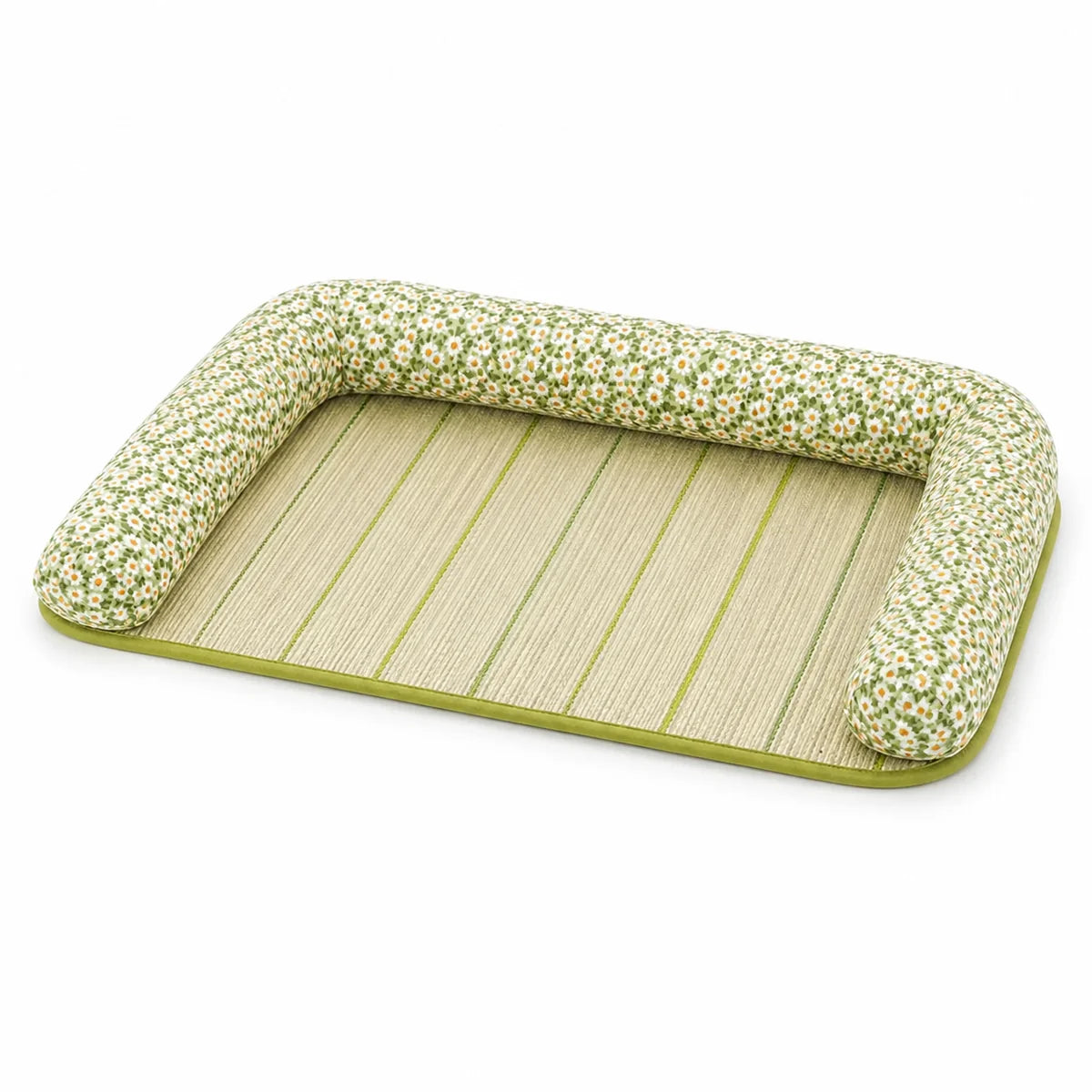 Paws Parade Meadow Roll Pet Mat on a clean white background